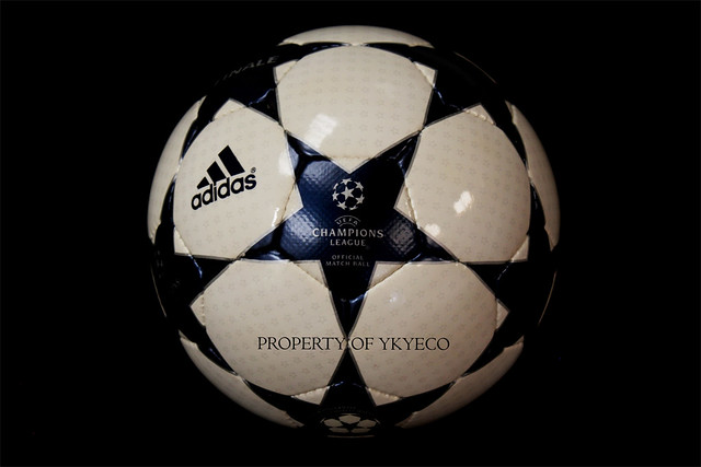 The Adidas Finale 3 Ball used during The Champions League 2003-2004 season