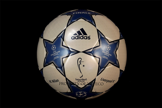 The Adidas Finale Istanbul used during The Champions League final won by Liverpool
