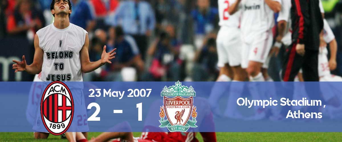 Watch how Milan take its revenge and won against Liverpool in the Champions League 2007 final thanks to Inzaghi's g oals