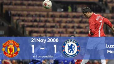 Watch how Manchester won the Champions League 2008 final on penalties against Chelsea