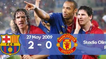 Watch here how Barcelona won the 2009 Champions League final against Manchester
