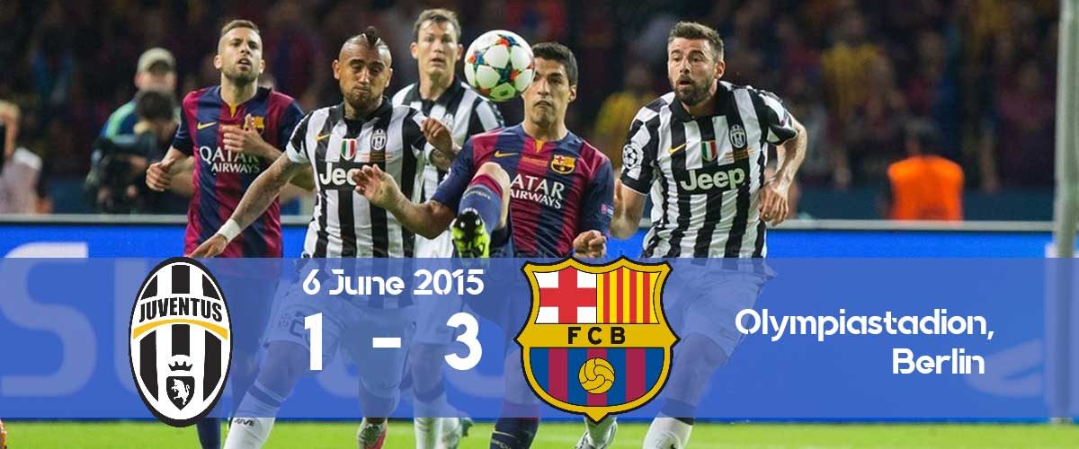 Watch how Barcelona won the Champions League 2015 final against Juventus