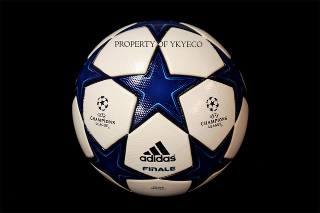 The Adidas Finale Madrid 10 Ball is used during The Champions League 2010-2011 Group stage
