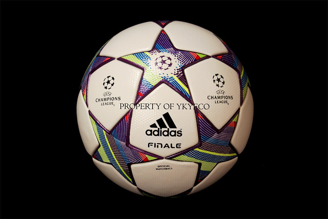 The Adidas Finale 11 Ball used during The Champions League 2011-2012 Group stage